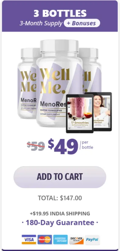 MenoRescue offer price
